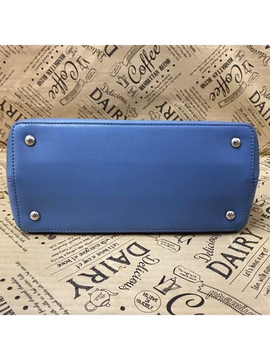 Fendi Handbag Toujour Shoulder Light Blue Formal Travel - Picture 3 of 13